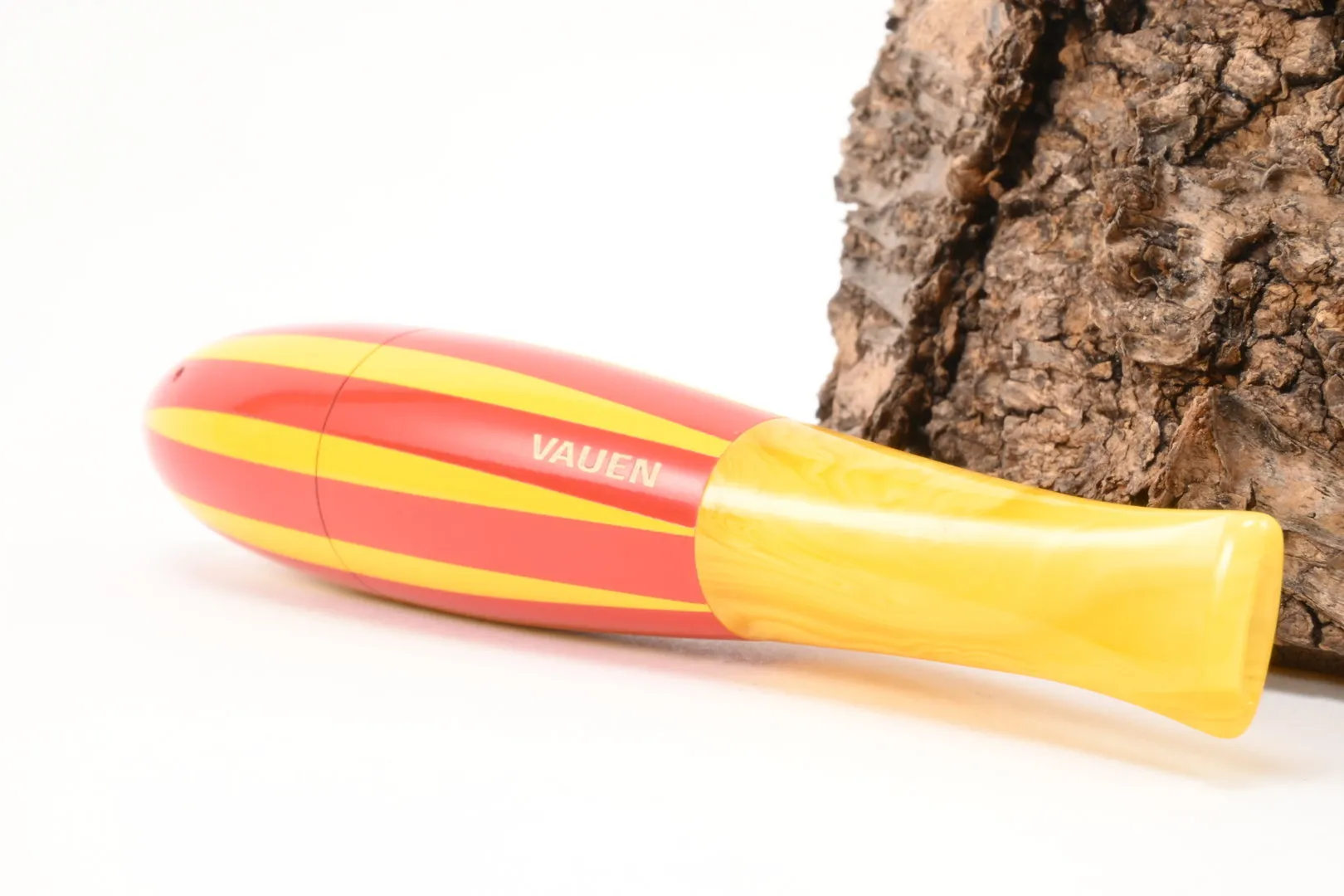 Vauen Zeppelin Pfeife rot-gelb – Produktbild 5