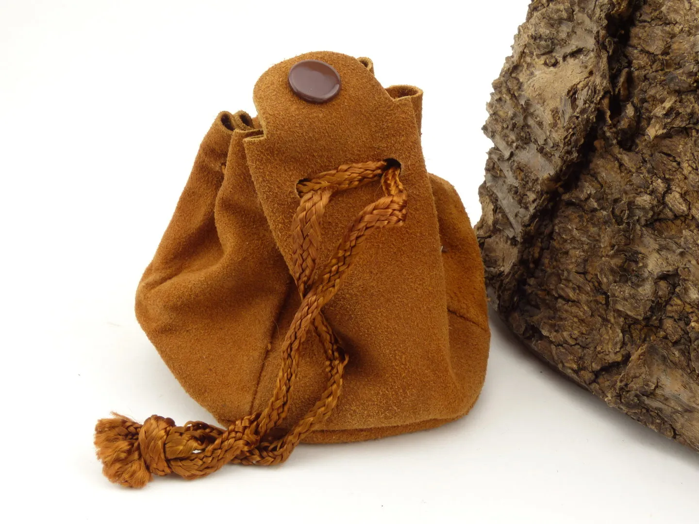 Tabakbeutel klein Velourleder – Produktbild 7