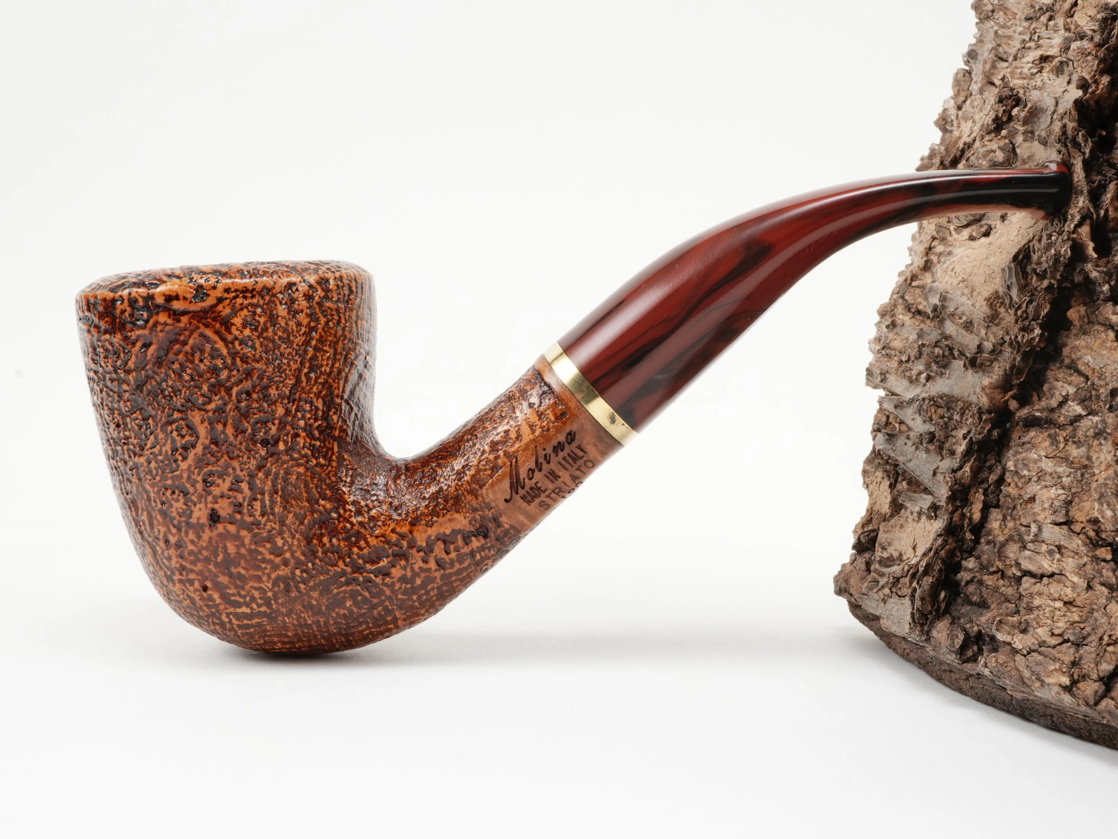 Molina Striato Pfeife sand braun 10 – Produktbild 2