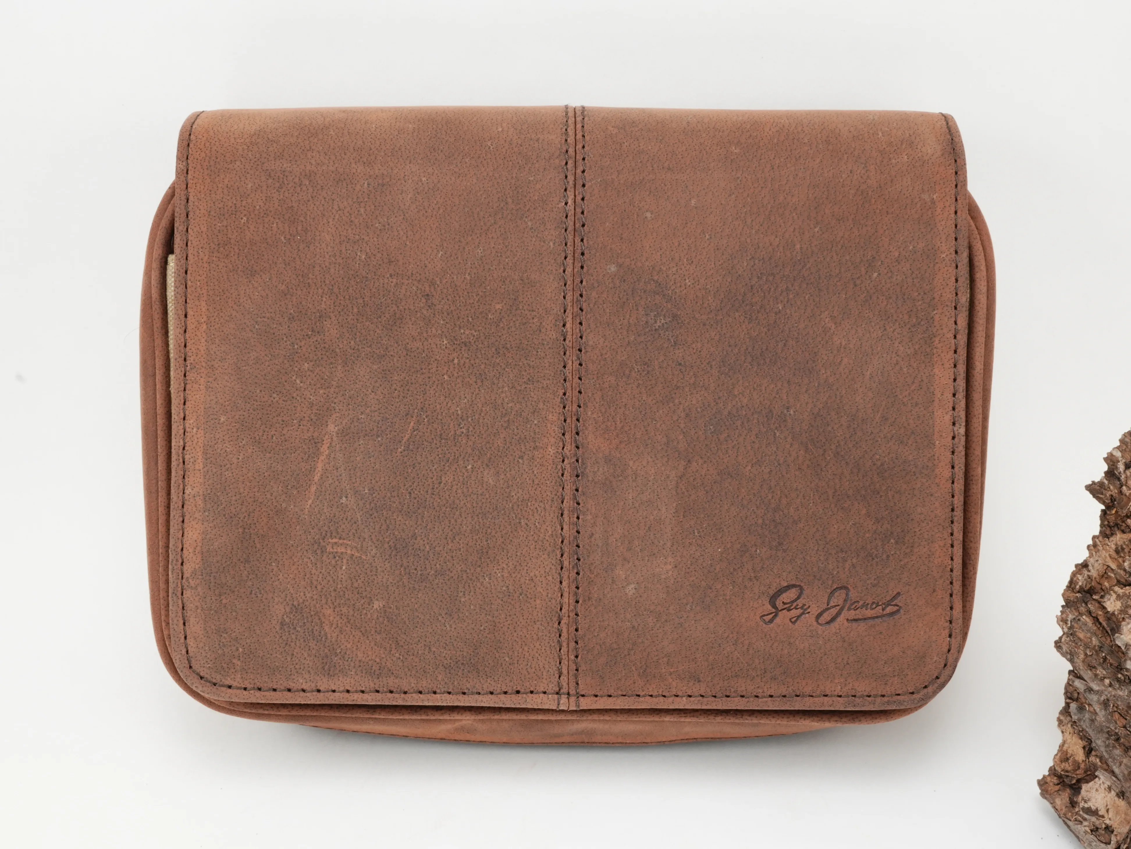 Guy Janot Pfeifentasche 4er Buffalo Canvas 6249