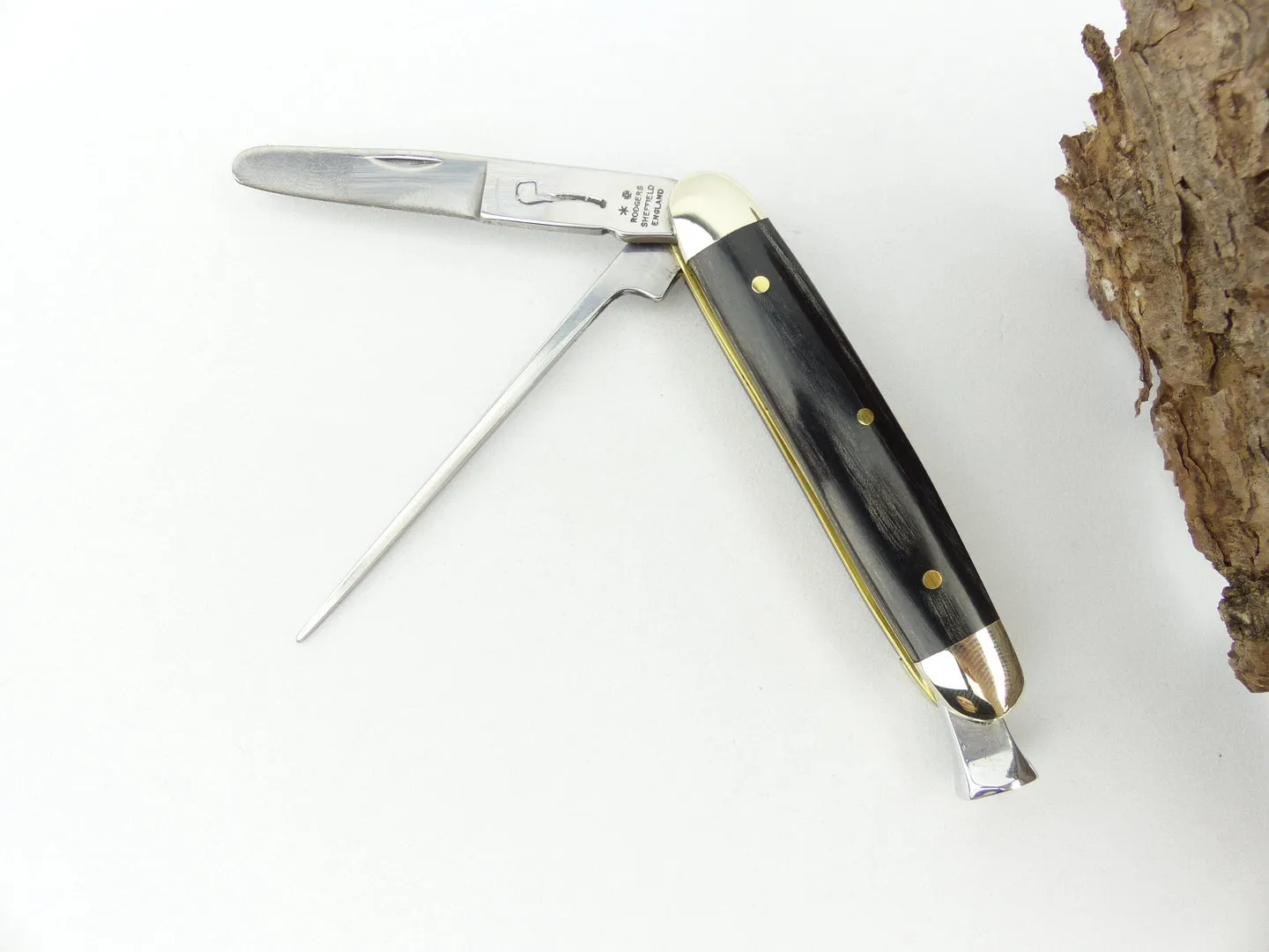Rodgers Pfeifenmesser 222 Holz Dunkel