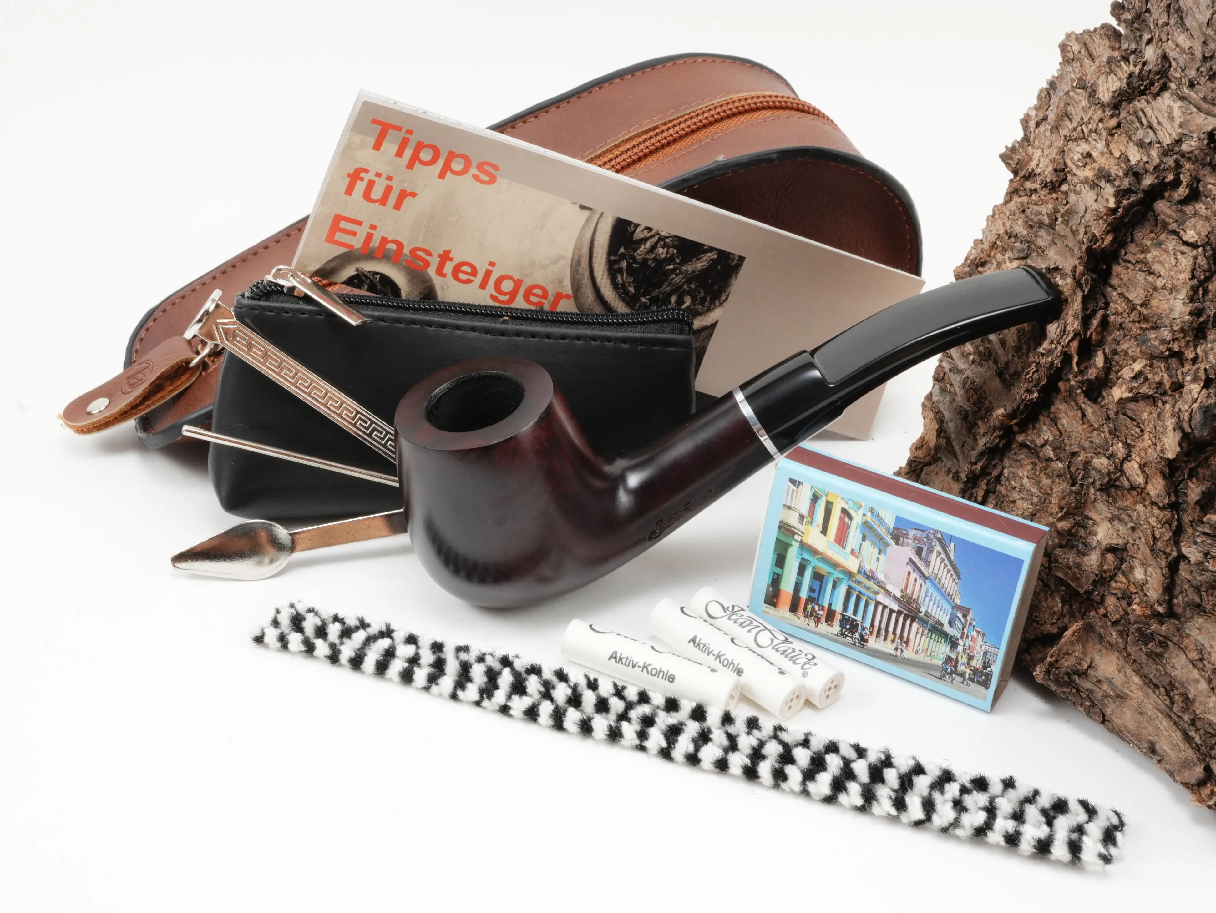 Jean Claude Pfeifen Einsteiger Set mit Tasche 409129