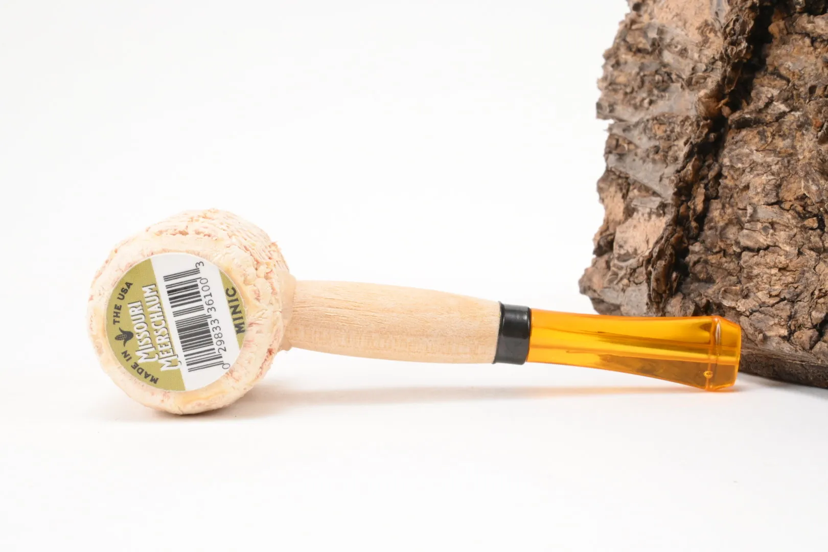 Missouri Mini-Maiskolbenpfeife gerade von Missouri Meerschaum – Produktbild 7