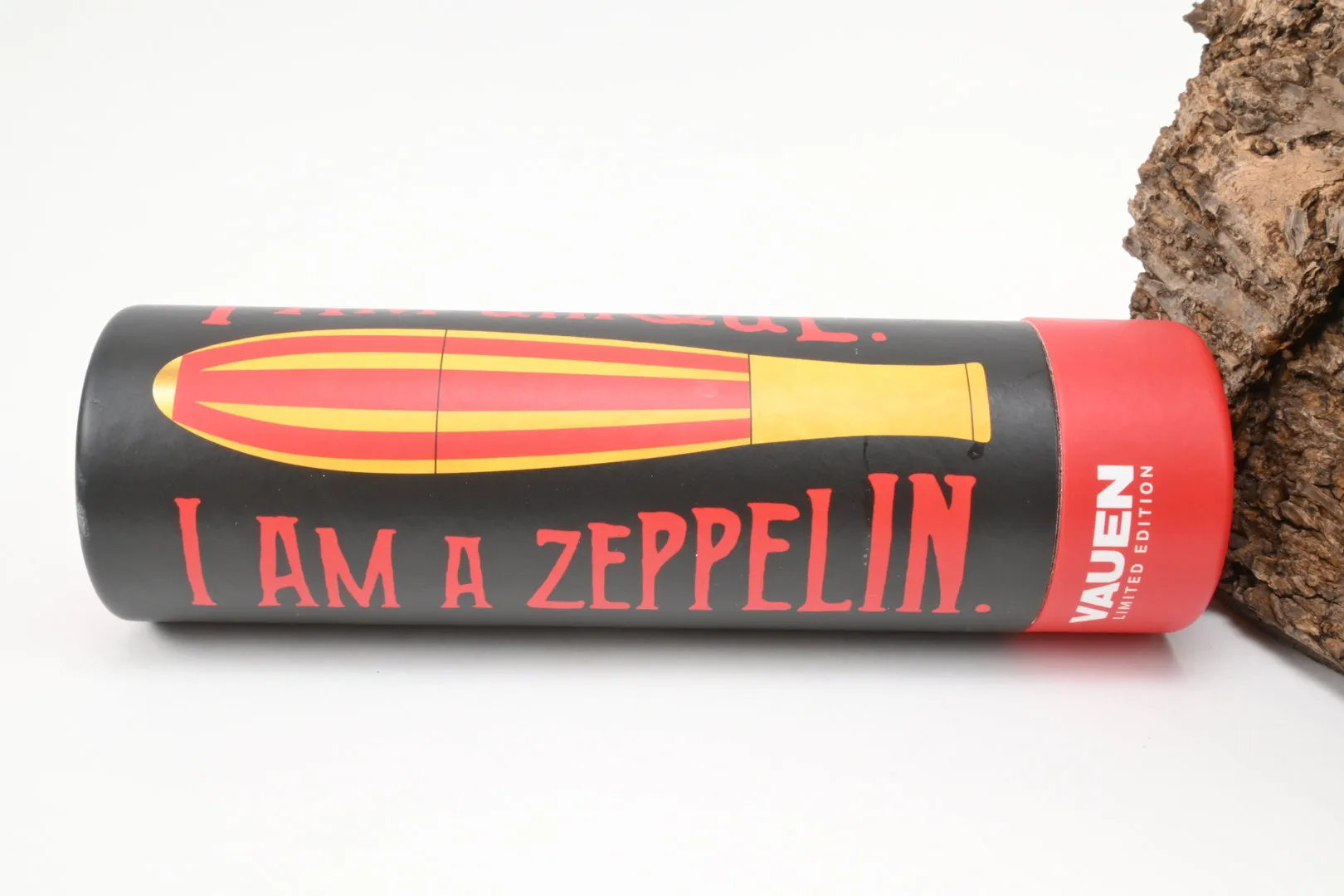 Vauen Zeppelin Pfeife rot-gelb – Produktbild 11