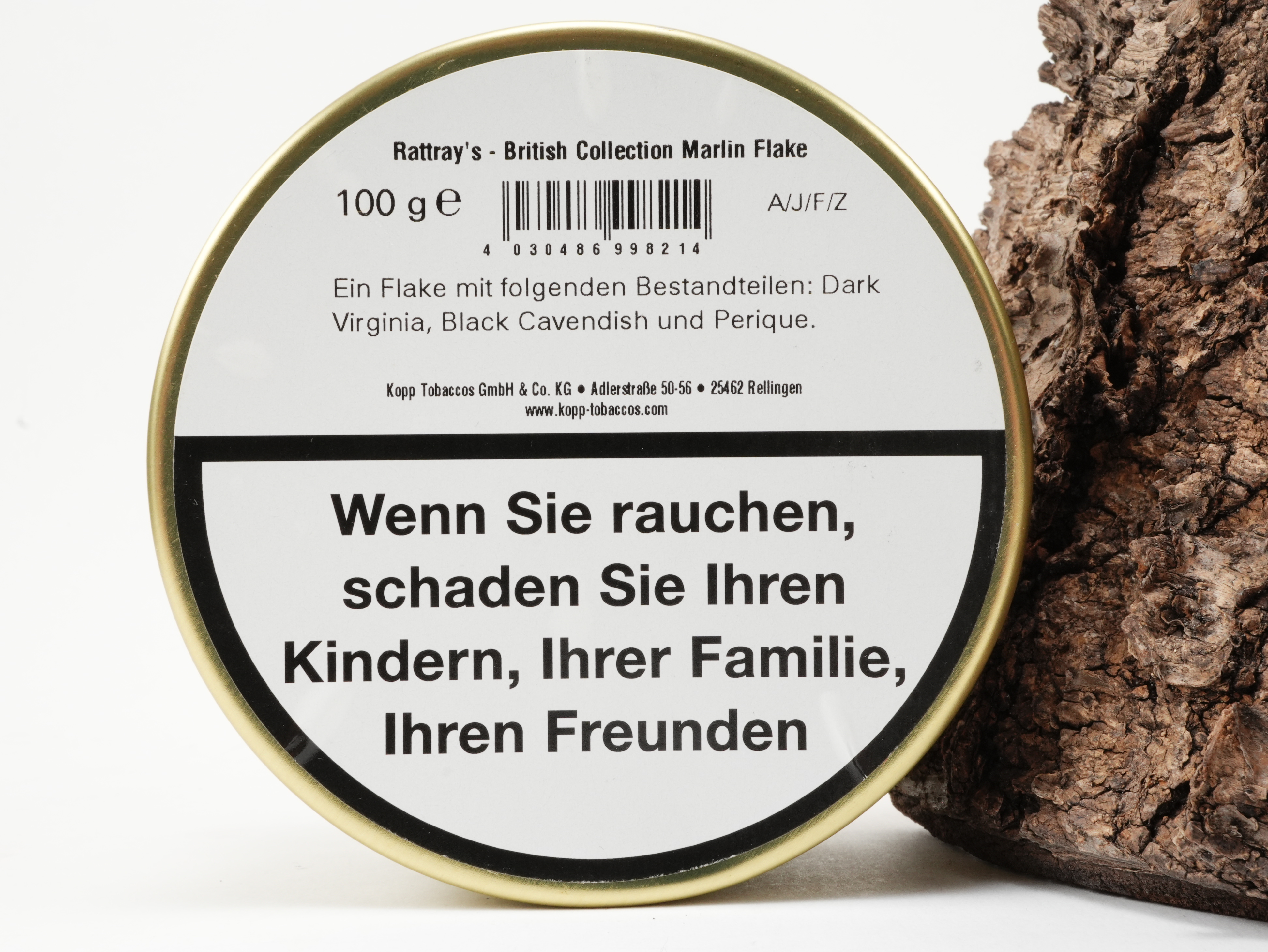 Pfeifentabak Rattrays Marlin Flake 100g Bild 2