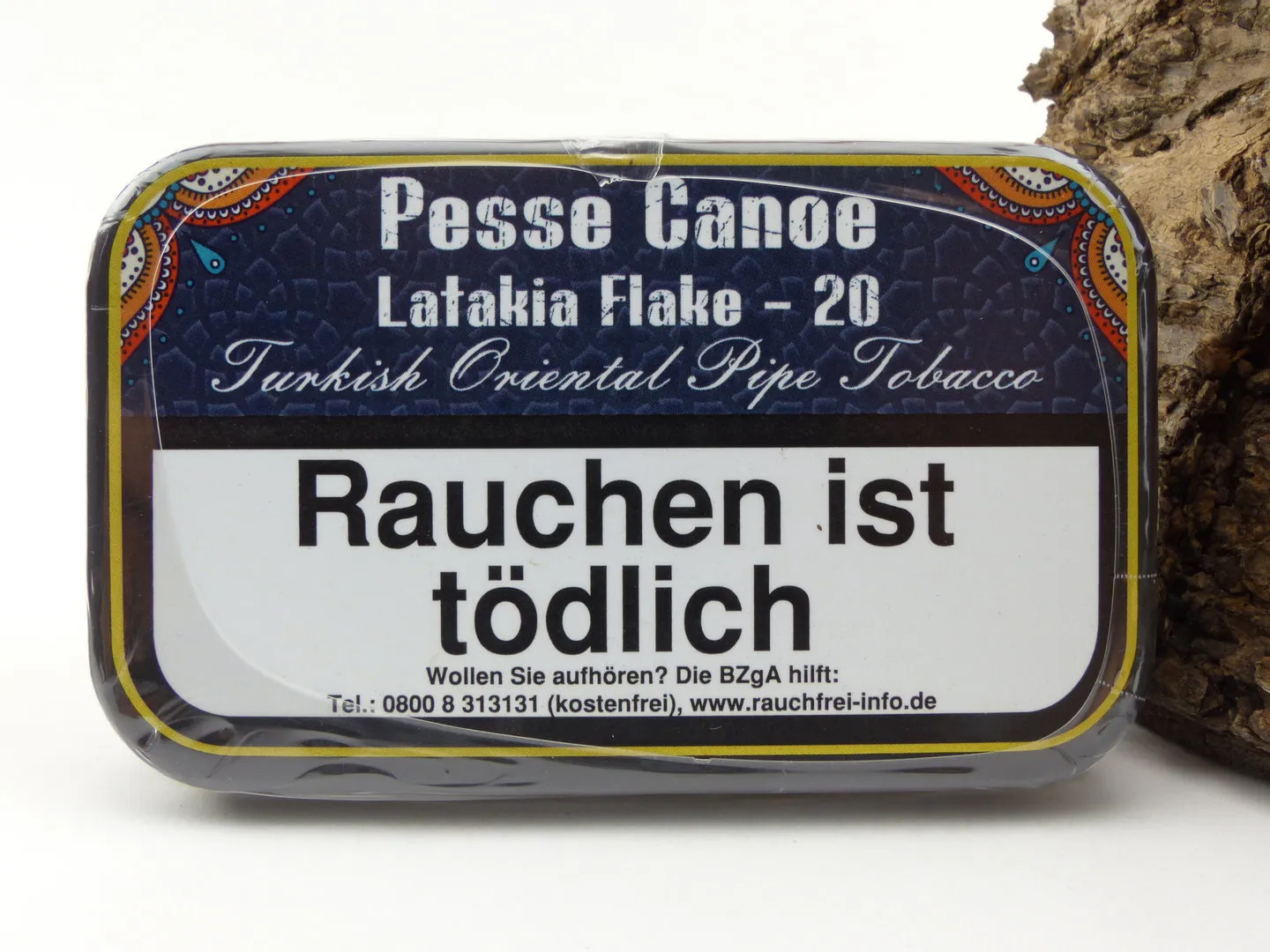 Pesse Canoe Latakia Flake 20 50g von Gladora Tobacco
