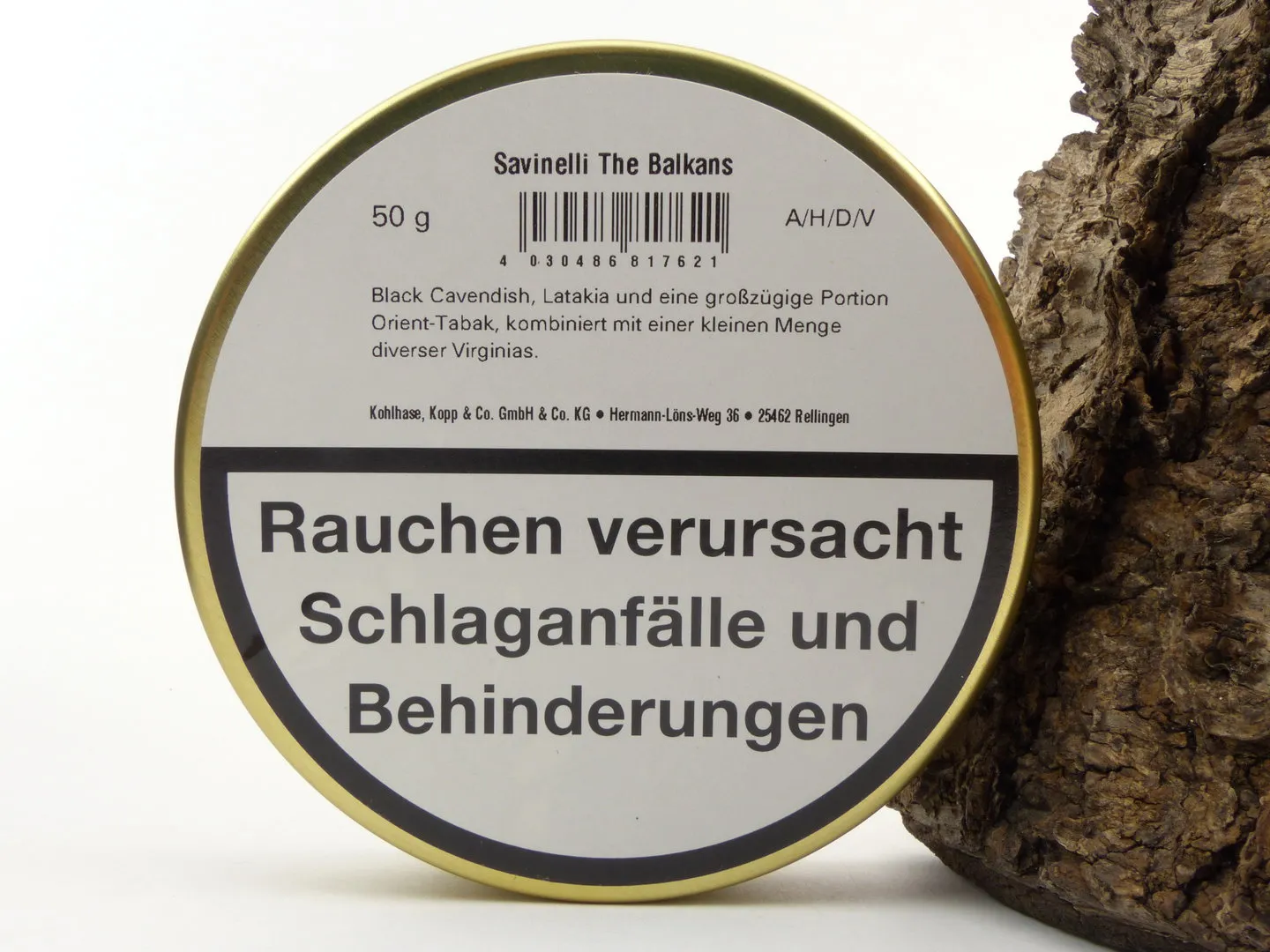 Savinelli Pfeifentabak The Balkans 50g – Produktbild 2