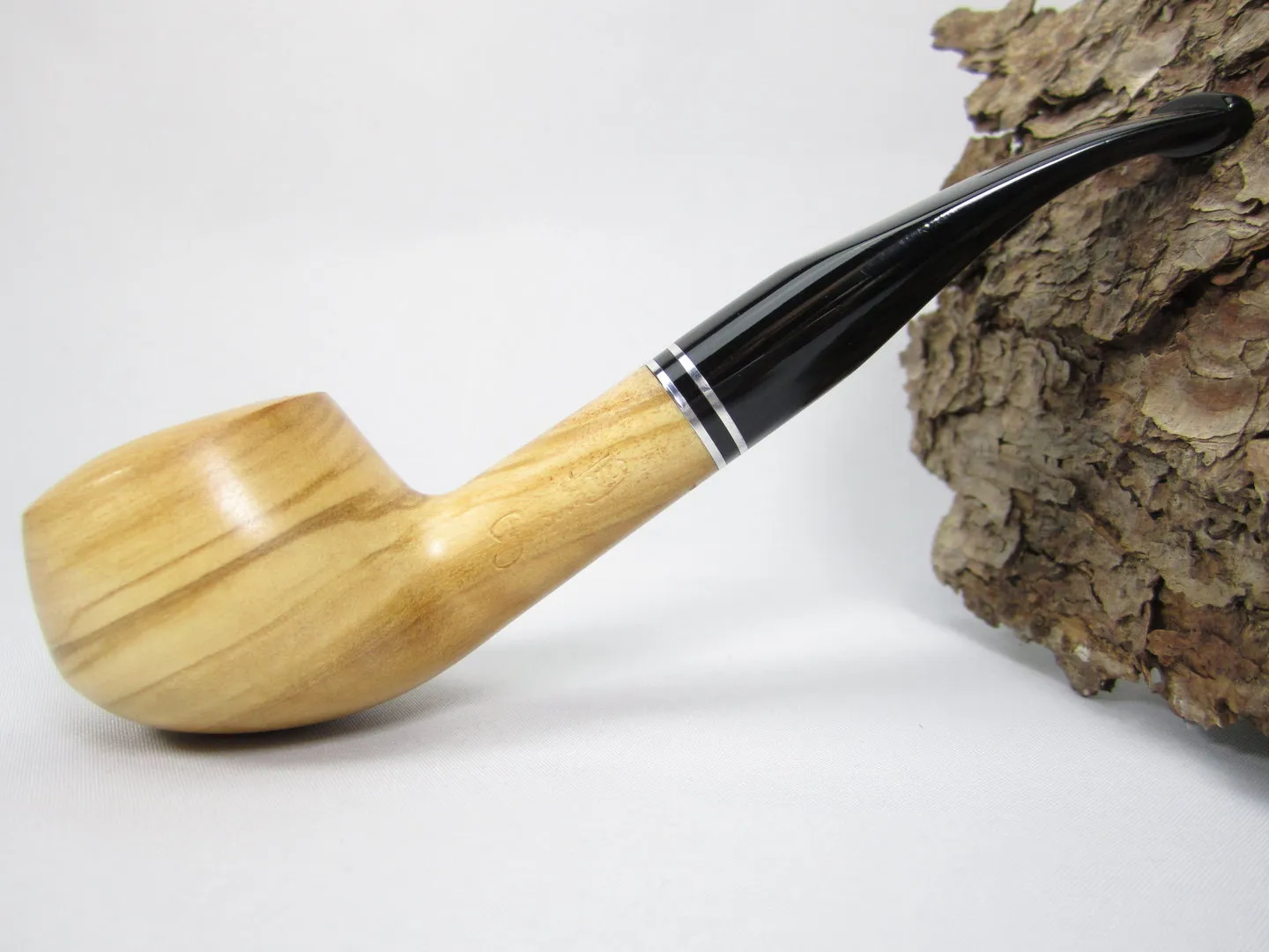 Passatore Olive Pfeife Half-Bent – Produktbild 3