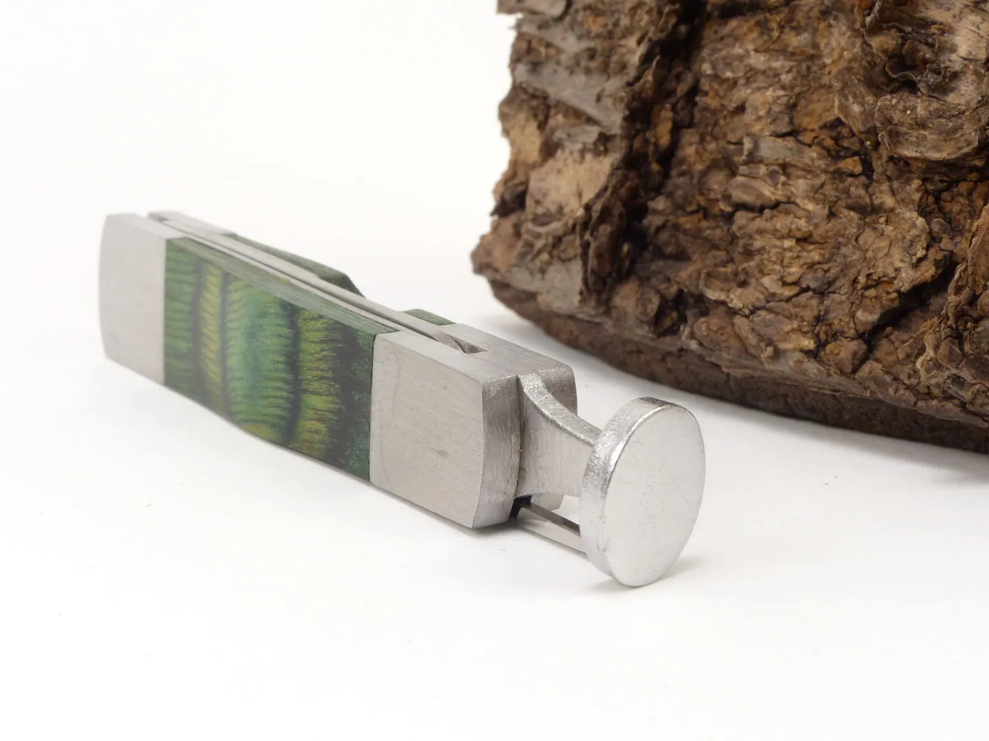 Pfeifenbesteck Holz grün metall 13202 von Guy Janot – Produktbild 3