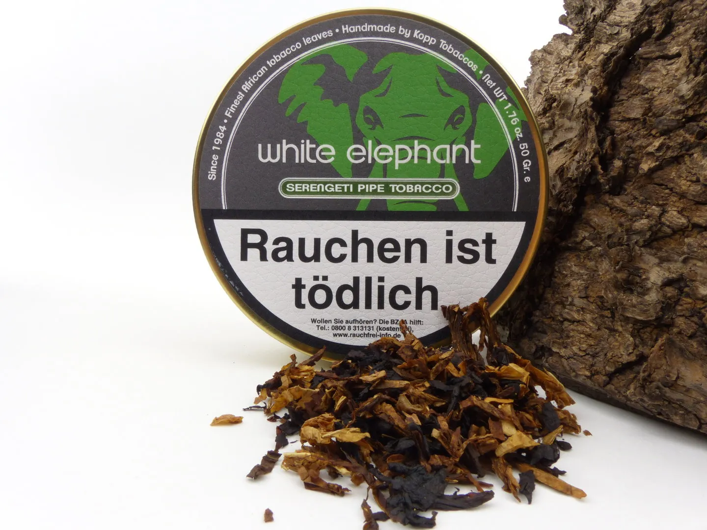 White Elephant Pfeifentabak Serengeti – Produktbild 4