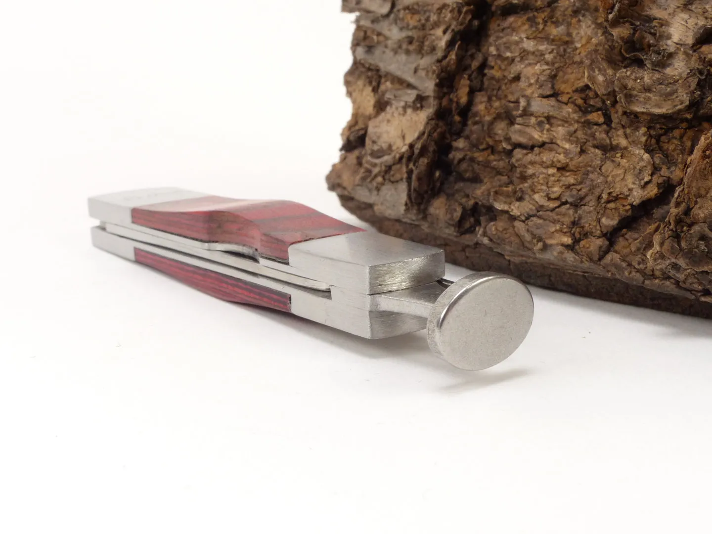 Pfeifenbesteck Holz rot metall 13203 von Guy Janot – Produktbild 3