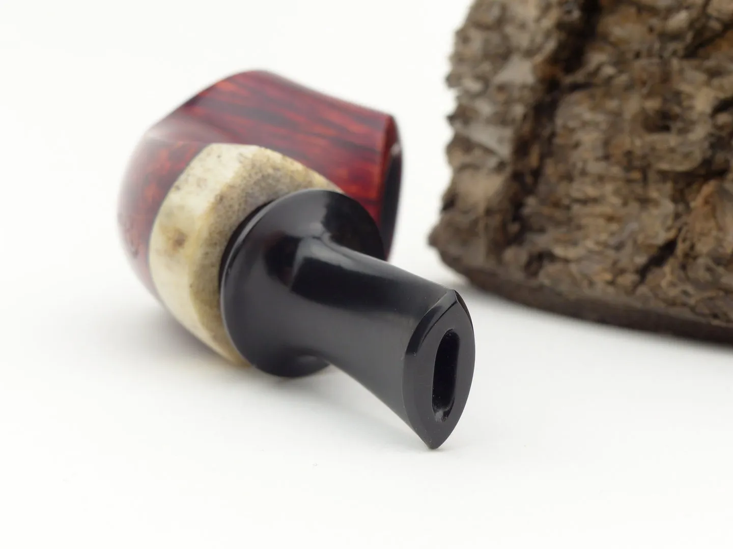 Dirk Heinemann Pfeife Volcano Geweih Filter von Heinemann Pipes – Produktbild 4