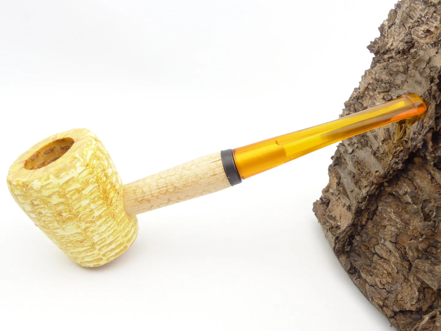 Missouri Meerschaum Maiskolbenpfeife gerade