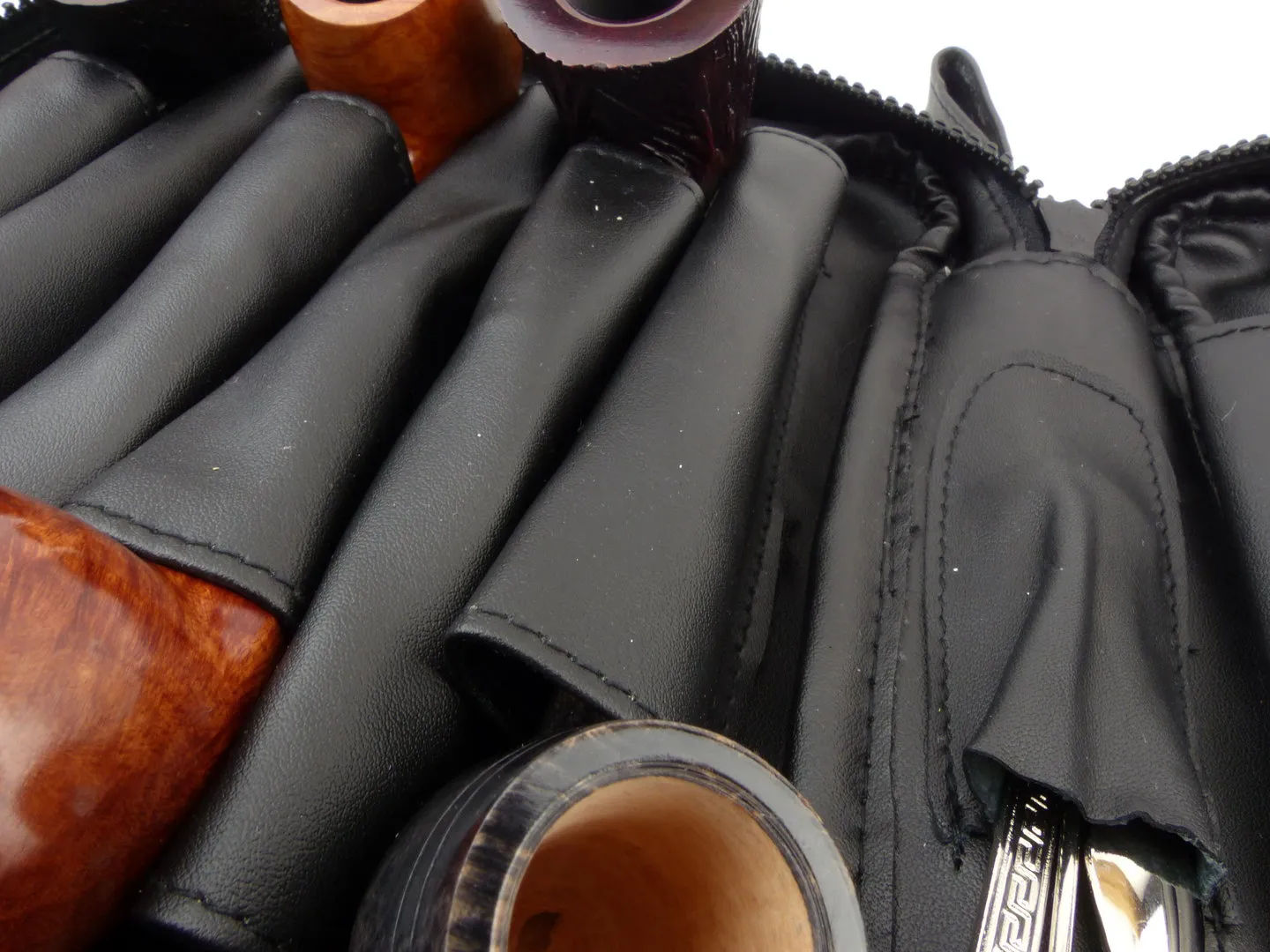 Pfeifentasche schwarz 6 Pfeifen 636541 – Produktbild 7
