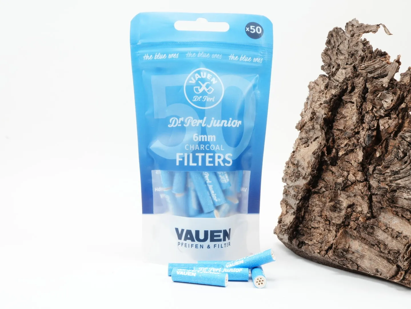 Vauen Pfeifen-Filter Aktivkohle 6mm 50 Stück Beutel – Produktbild 5