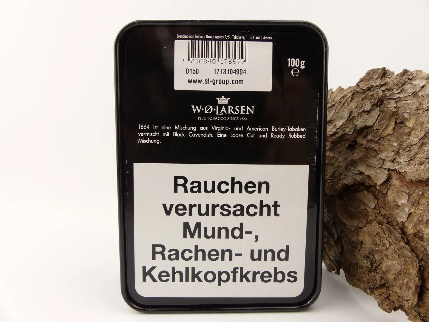 W. O. Larsen Pfeifentabak 1864 100g – Produktbild 3