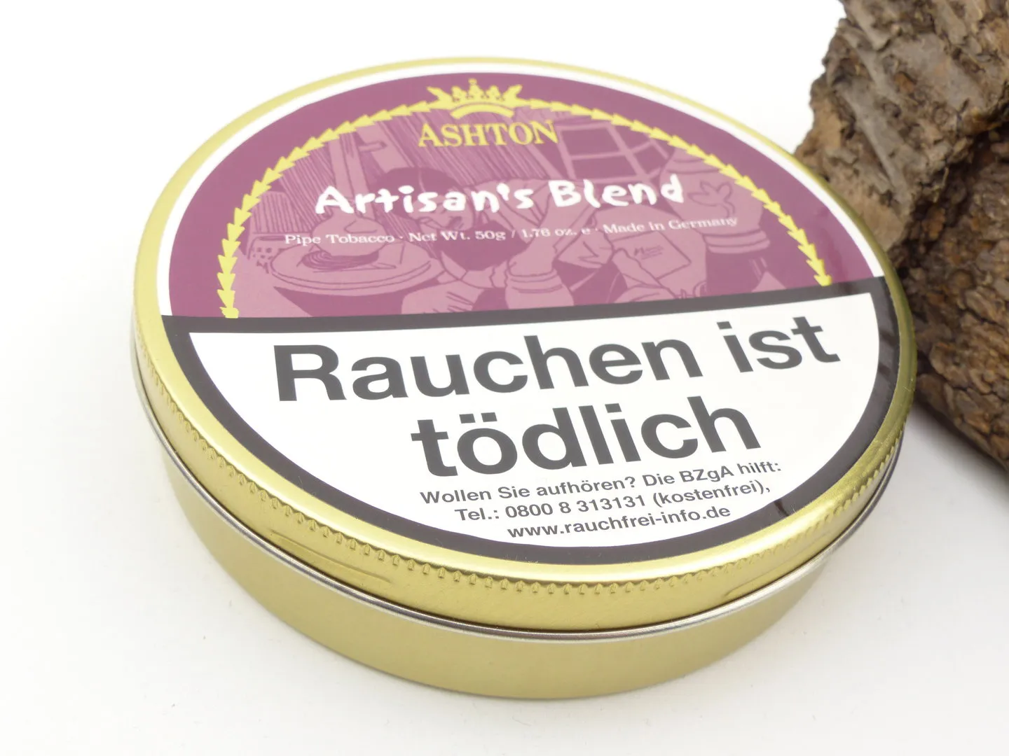 Ashton Artisan's Blend Pfeifentabak 50g – Produktbild 3