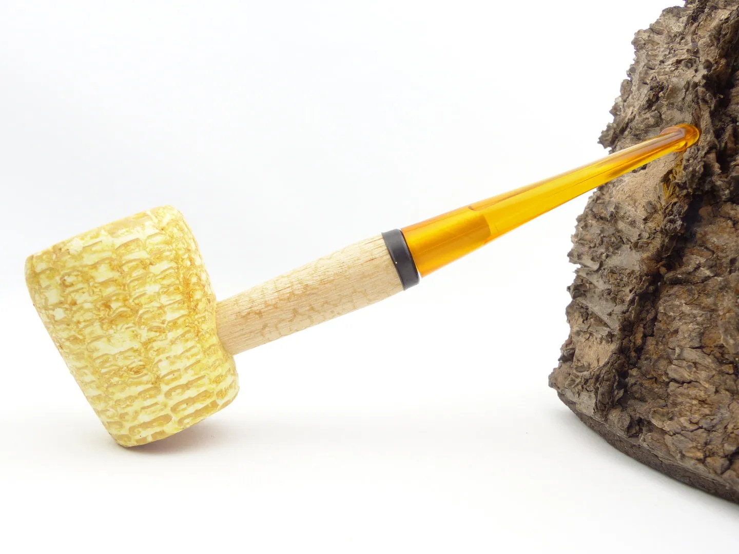 Missouri Meerschaum Maiskolbenpfeife gerade – Produktbild 2
