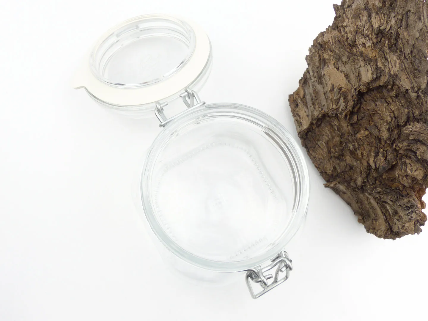 Drahtbügelglas Tabak Schnappdeckel 500ml – Produktbild 4