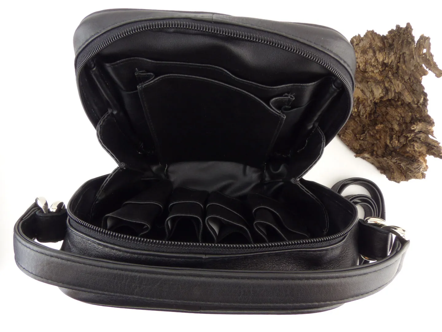 Pfeifentasche schwarz 8 Pfeifen 638541 – Produktbild 6