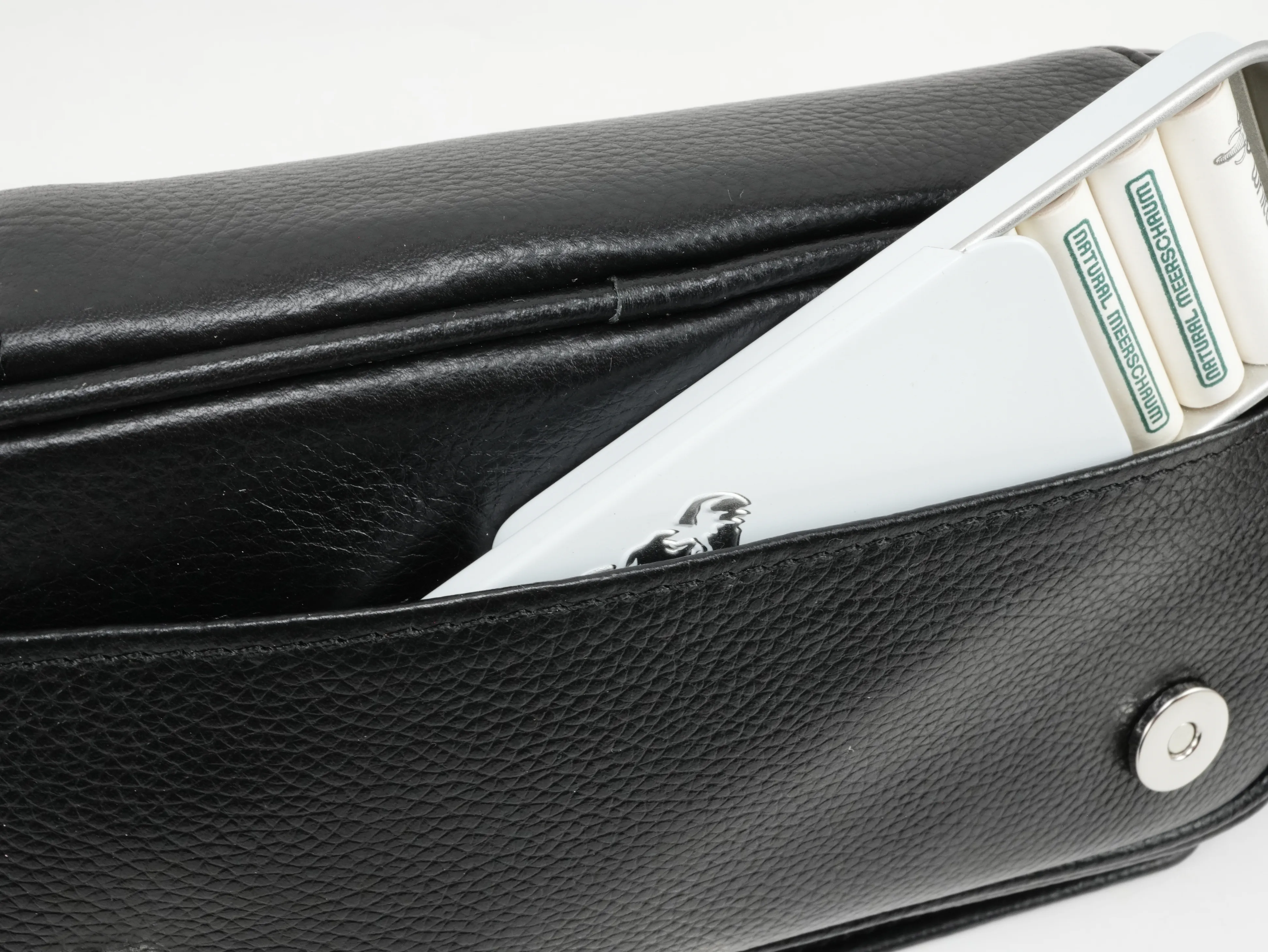 Guy Janot Pfeifentasche 2er Schwarz 6012 – Produktbild 10
