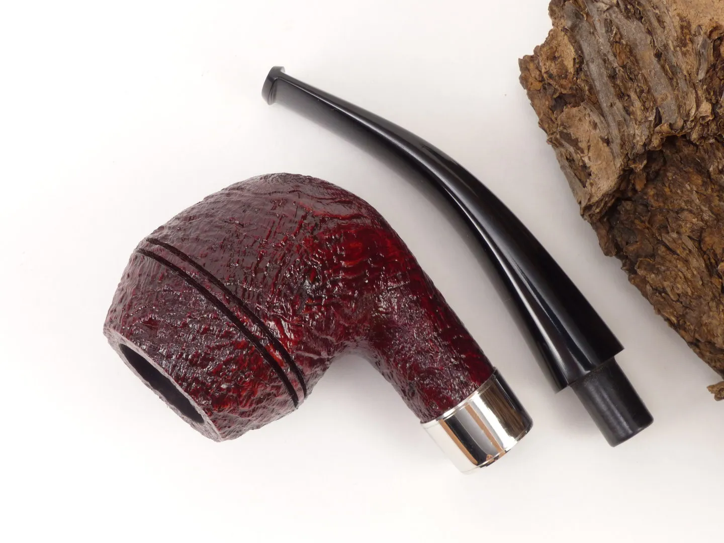 Ashton Pfeife XXX Pebble Grain Silver 9mm #46 – Produktbild 9