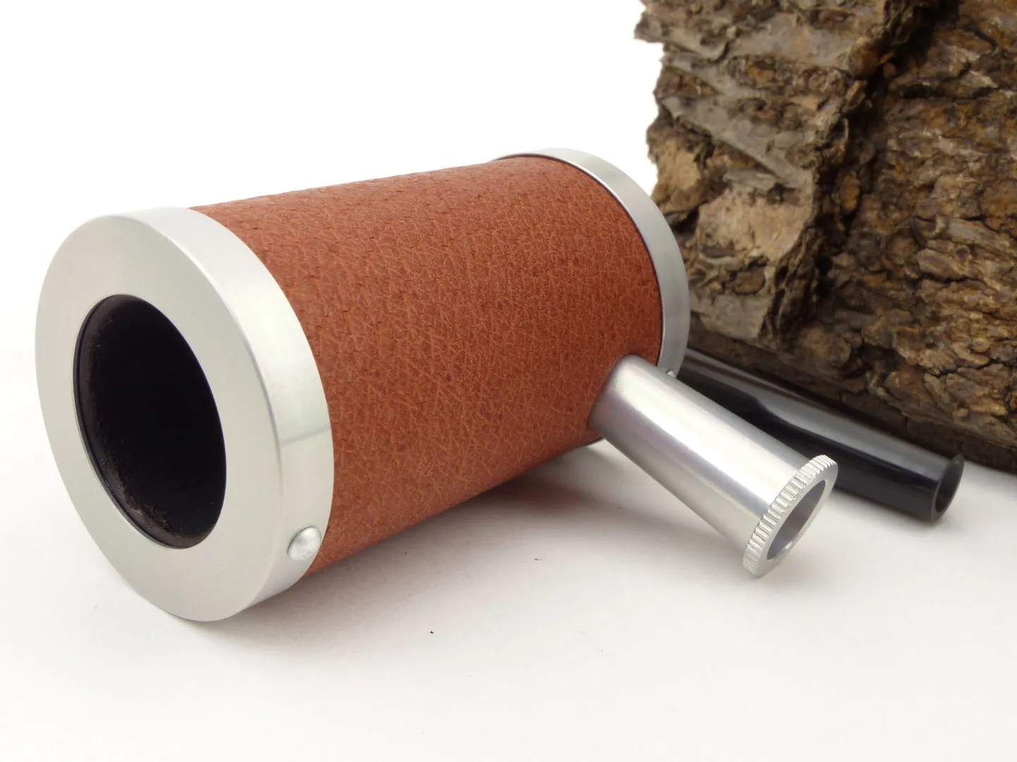 Tsuge Pfeife Metal Tankard Leder Braun – Produktbild 8