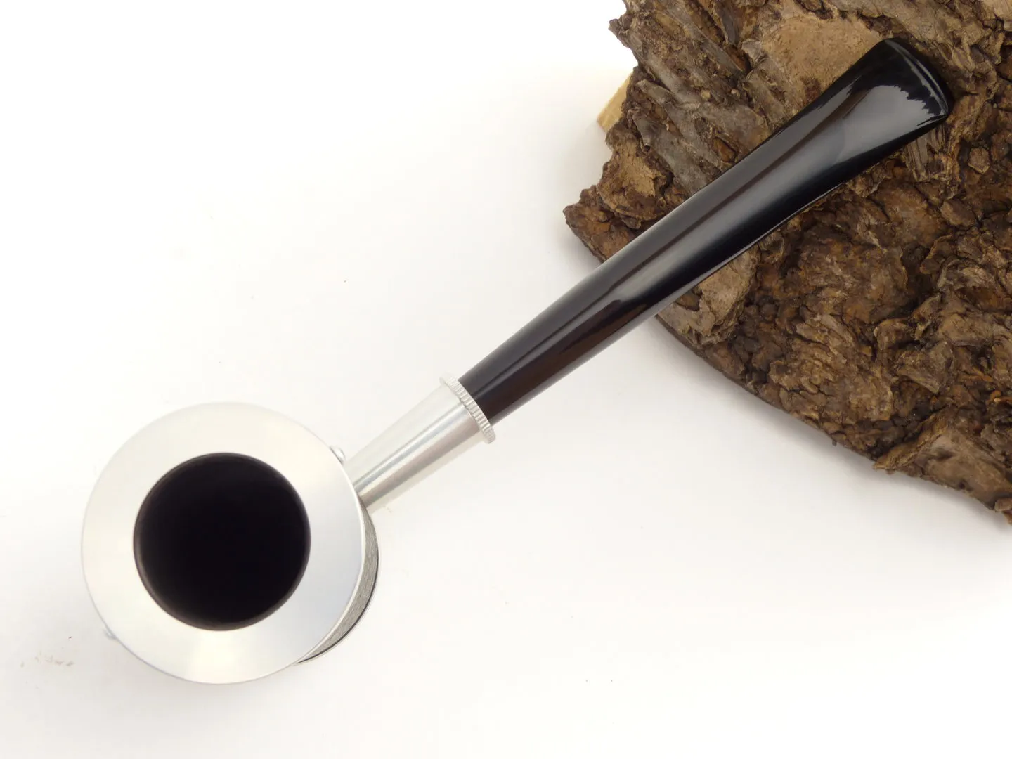 Tsuge Pfeife Metal Tankard Leder Schwarz – Produktbild 3