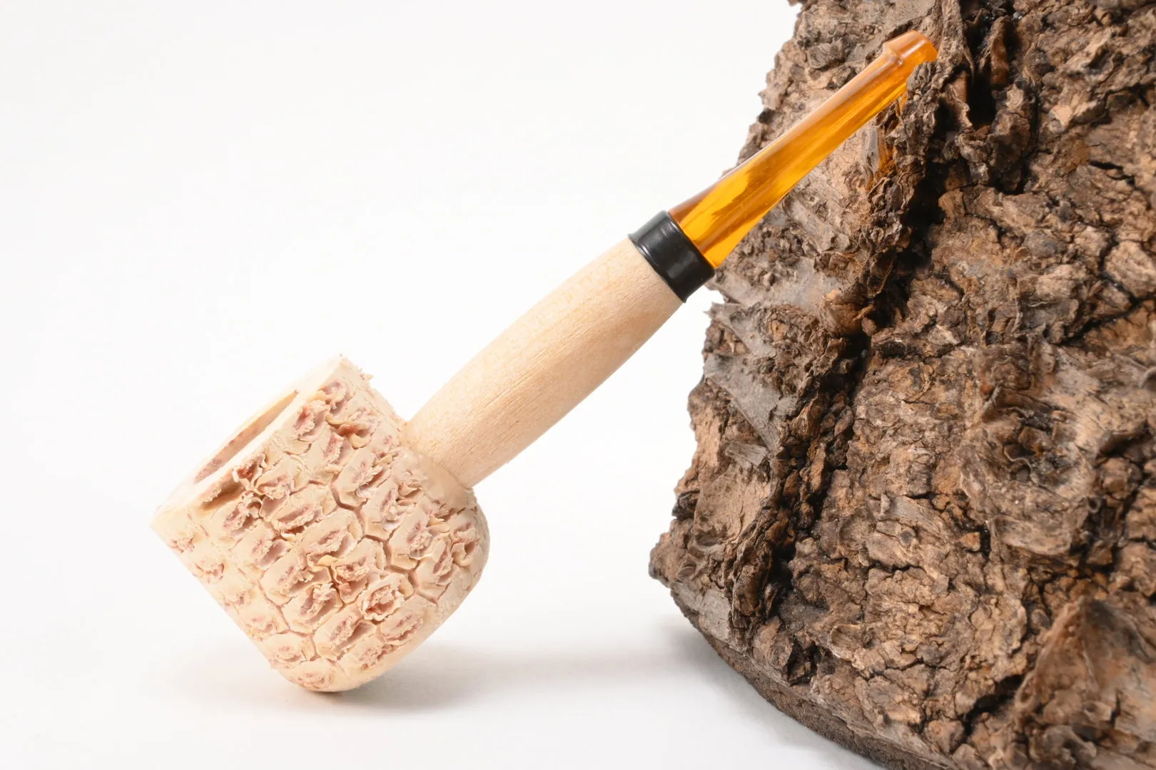 Missouri Mini-Maiskolbenpfeife gerade von Missouri Meerschaum – Produktbild 2