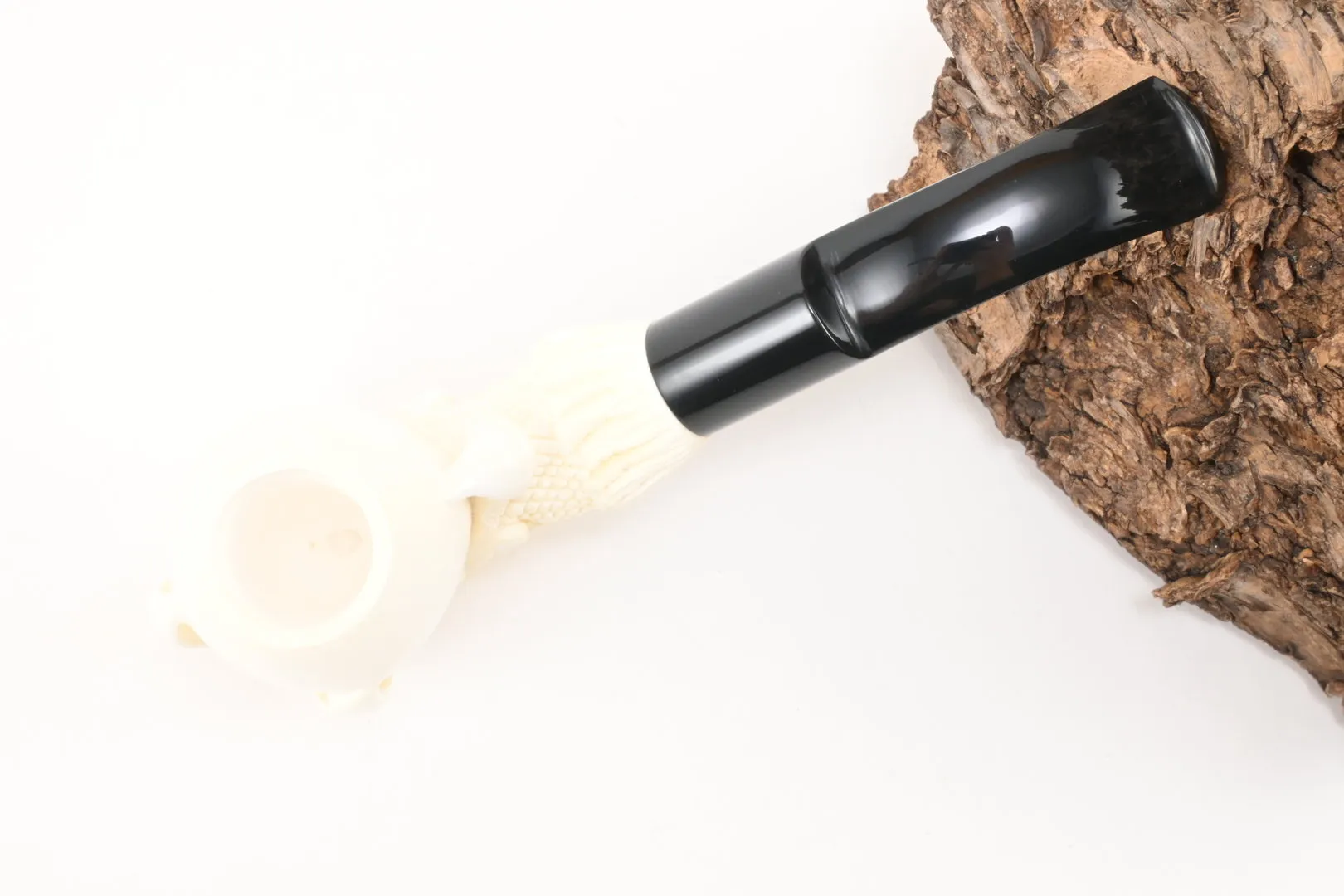 Meerschaum Pfeife Kralle glatt large von 1a Meerschaum – Produktbild 3
