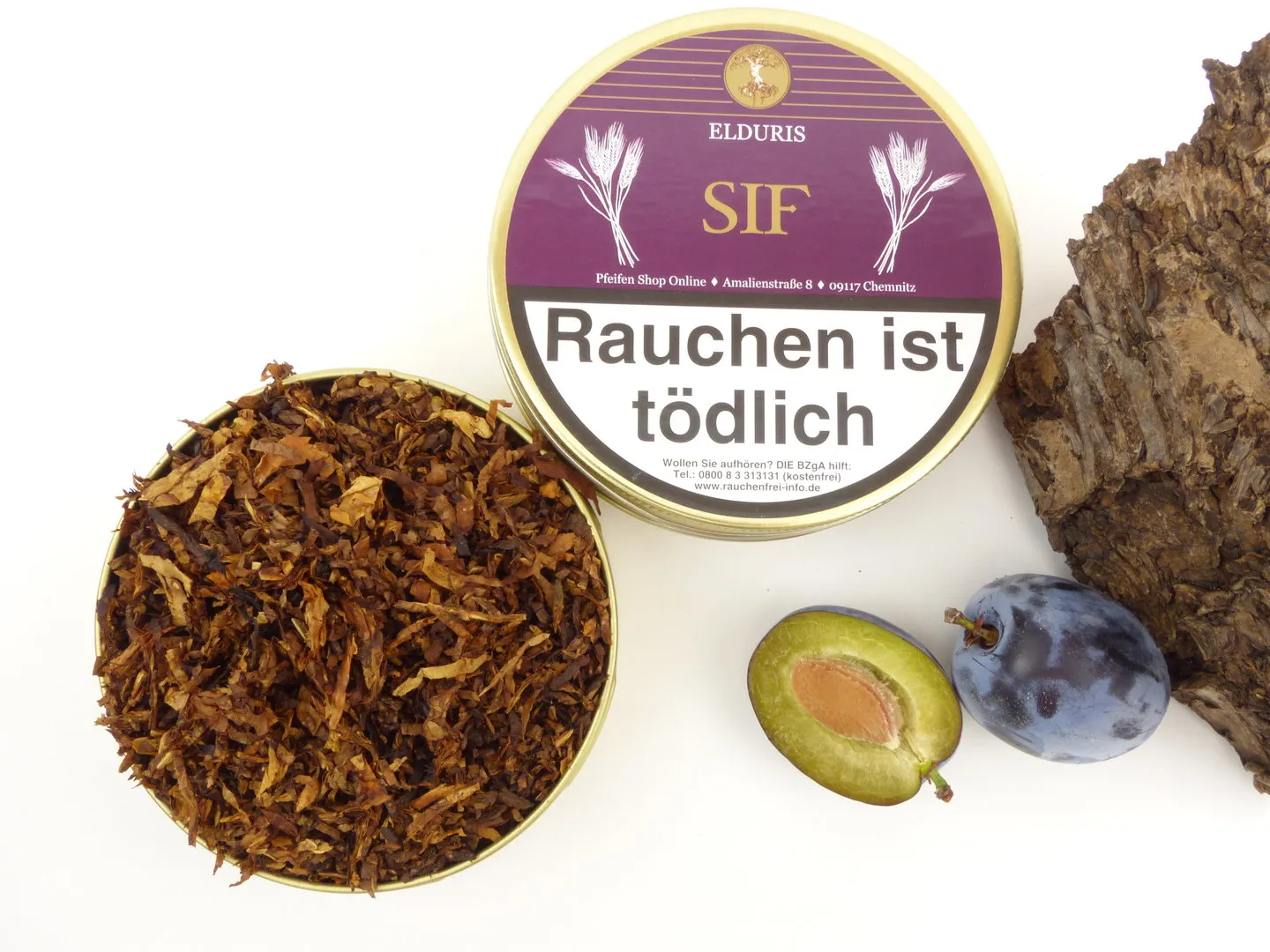ELDURIS Pfeifentabak Sif 50g – Produktbild 2