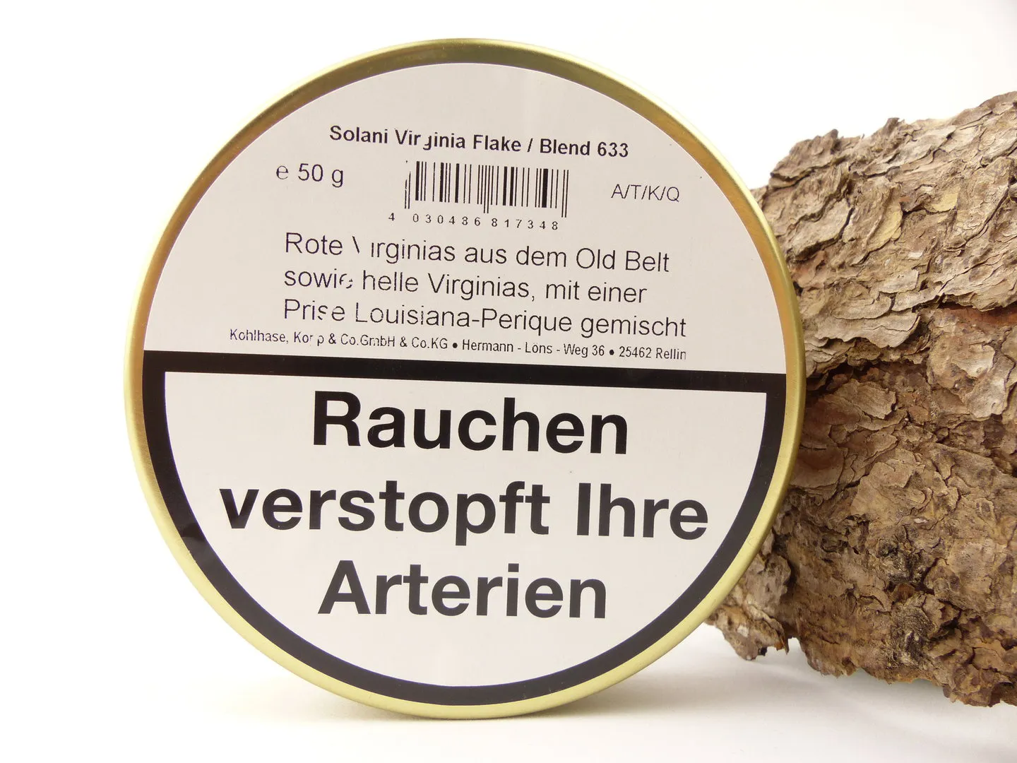 Solani Virginia Flake Pfeifentabak – Produktbild 4
