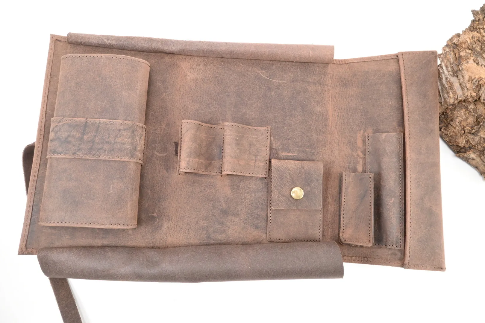 Guy Janot Pfeifen Rolltasche braun 6260 – Produktbild 5