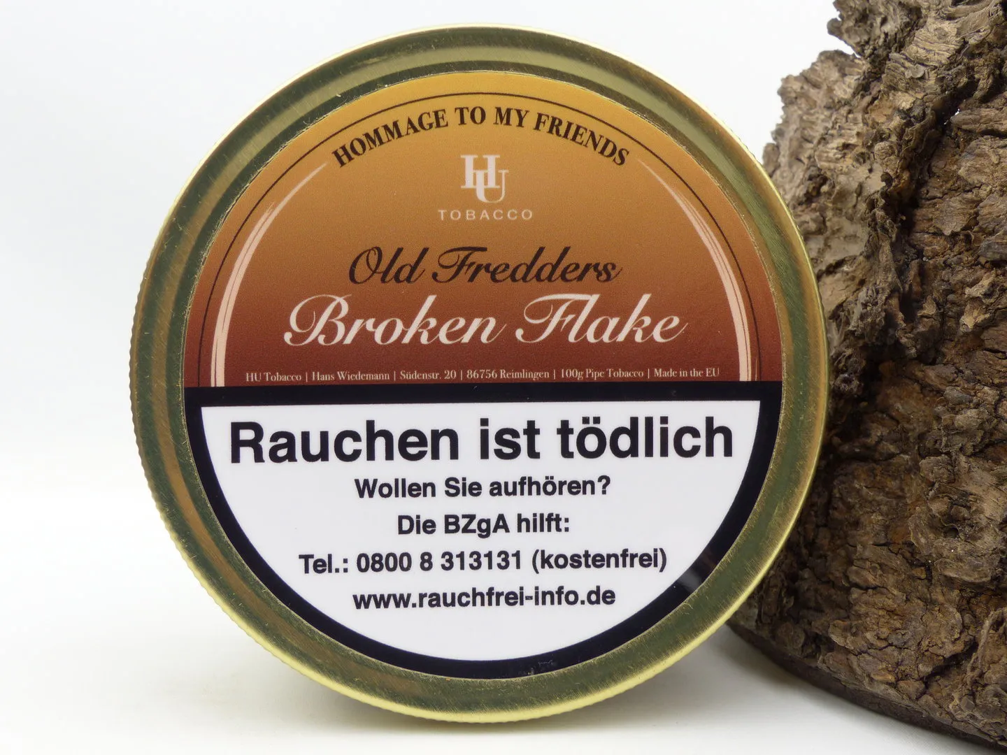 HU Tobacco Old Fredders Broken Flake 100g