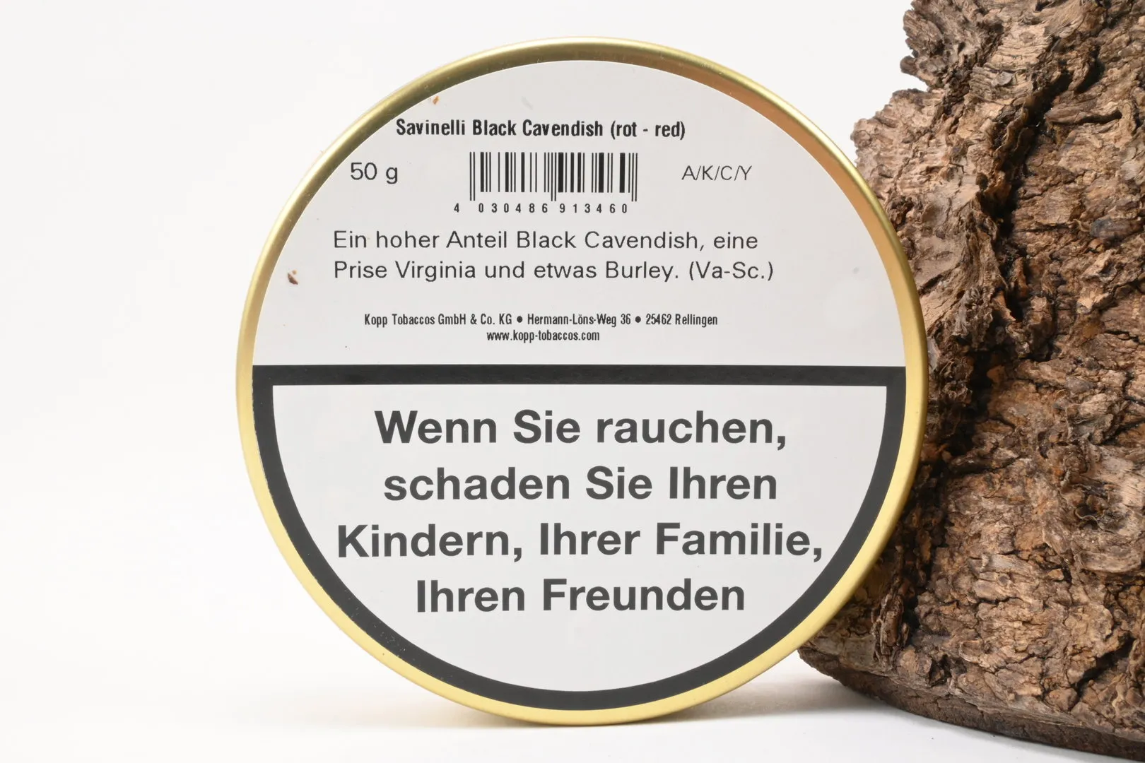 Savinelli Pfeifentabak Black Cavendish 50g – Produktbild 3
