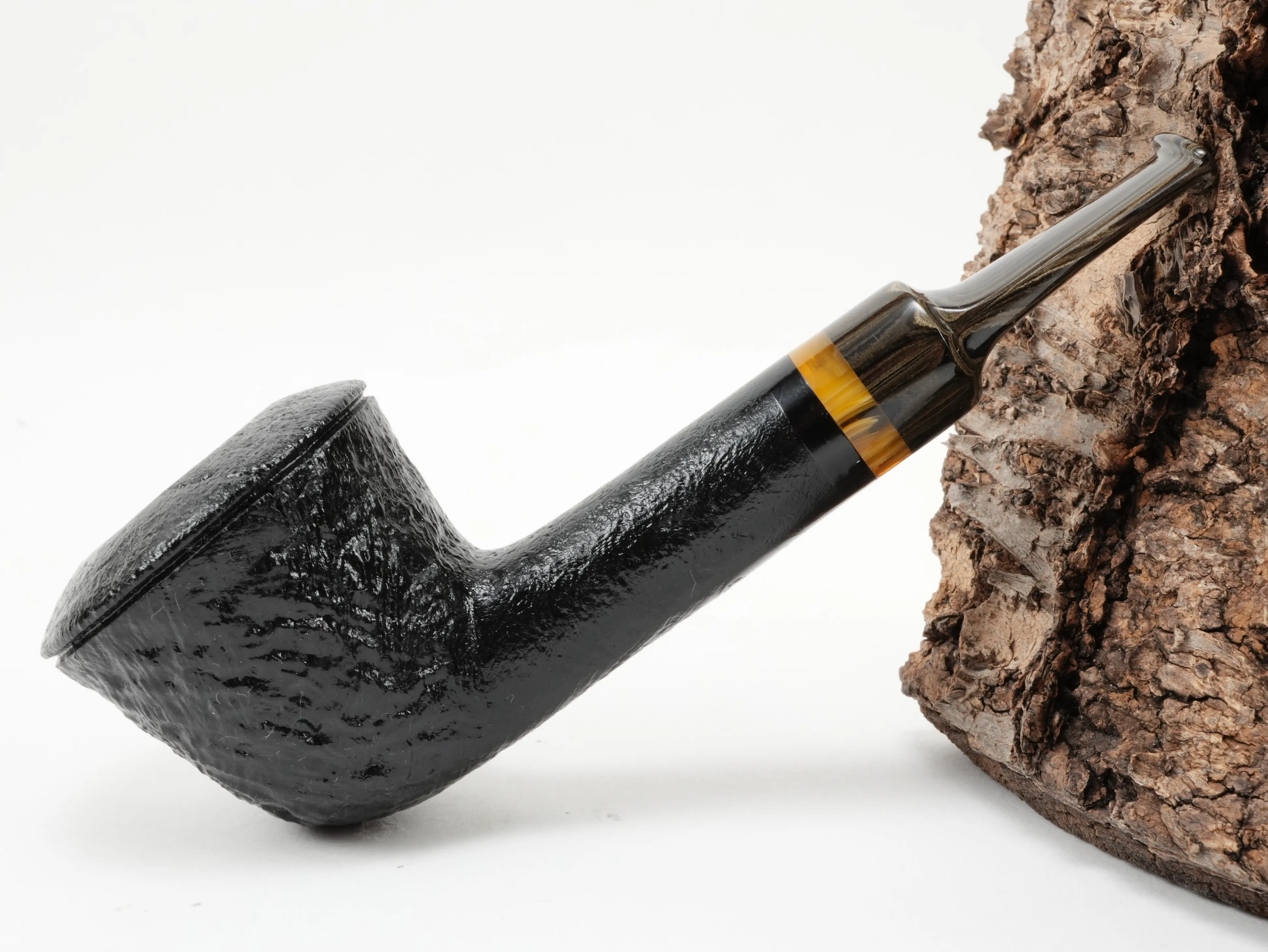 Bonsai Pipes Pfeife #17 sand schwarz 9mm Filter – Produktbild 2