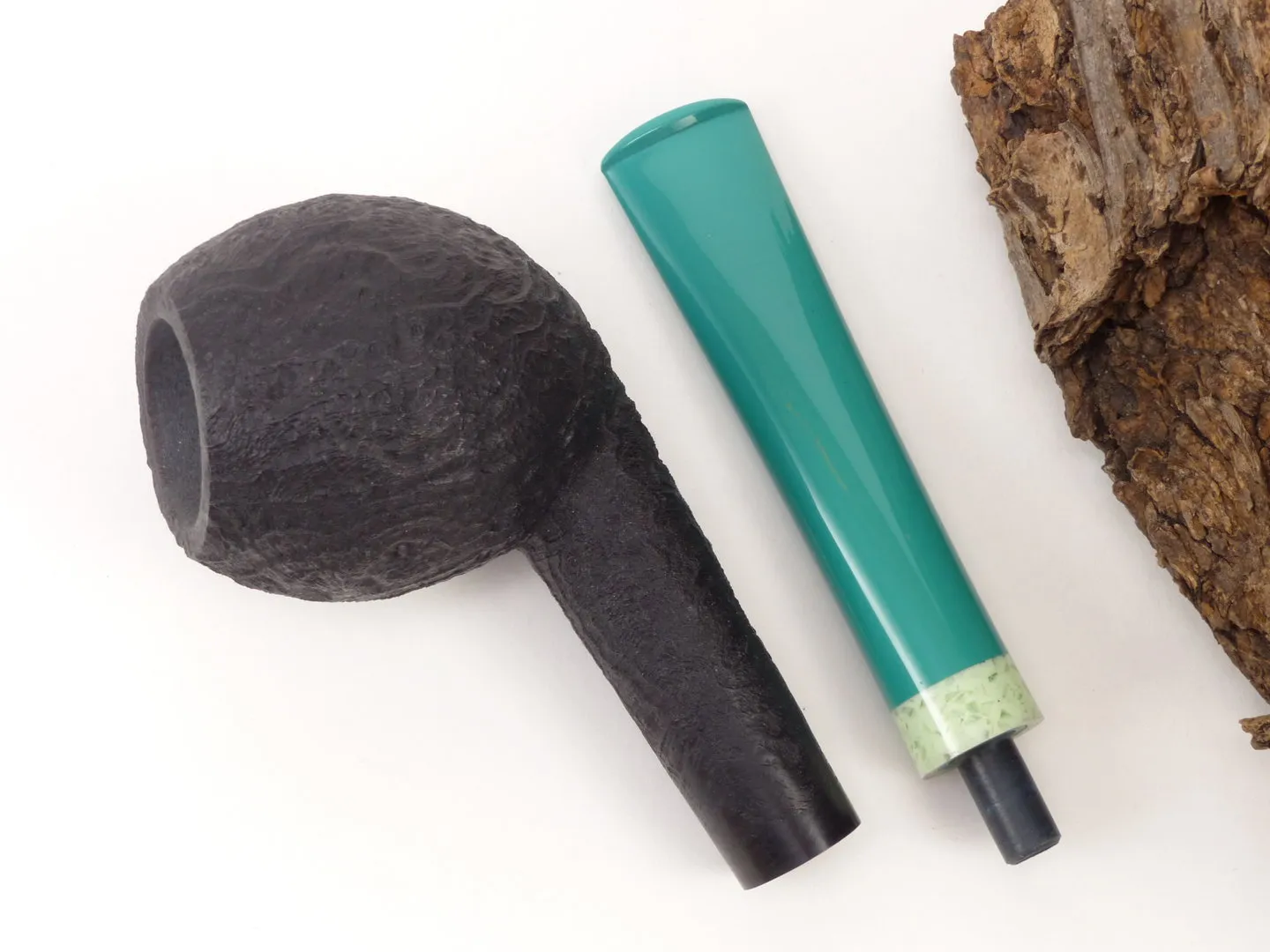 Tristan Pfeife Cutty Sand Grün Ebonit #3 von Pipe Tristan – Produktbild 9