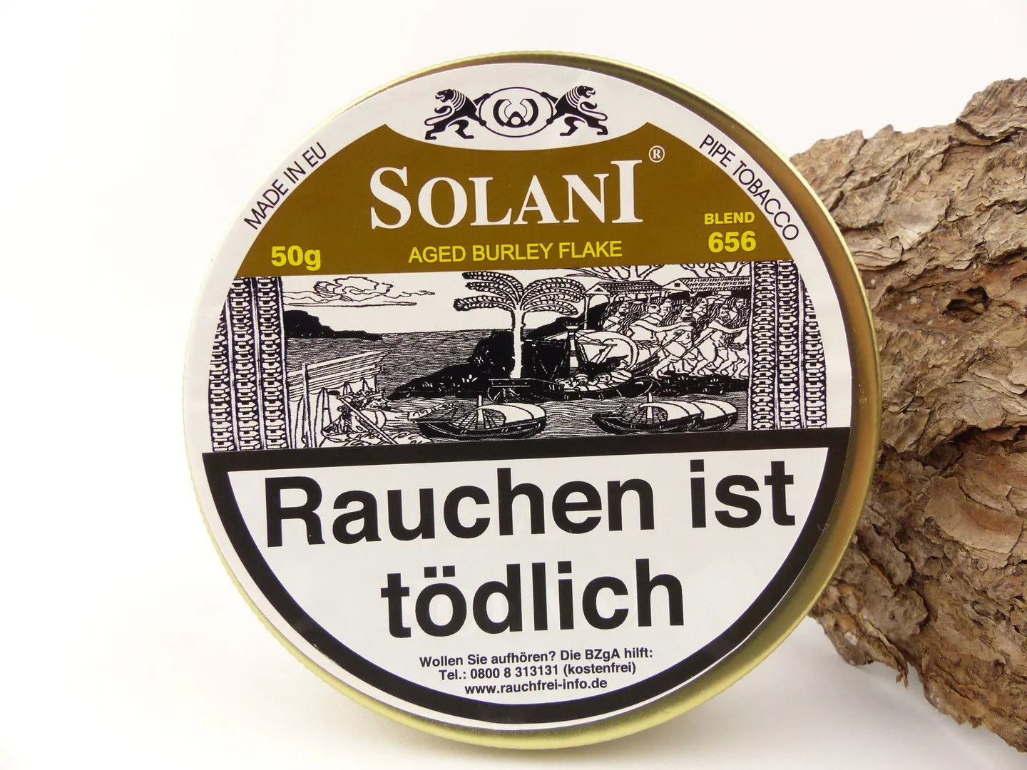Solani Aged Burley Flake Pfeifentabak 50g