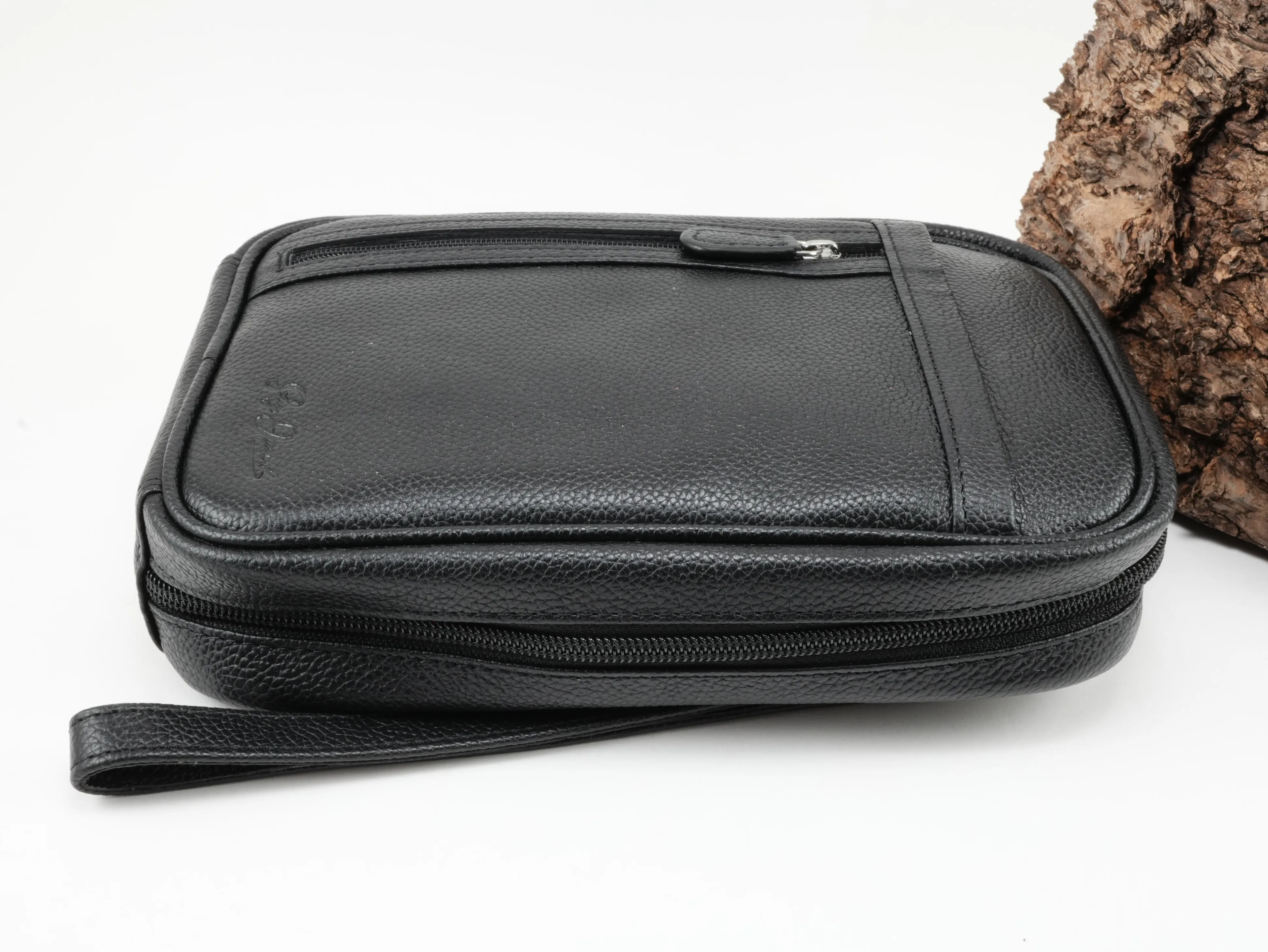 Guy Janot Pipe Bag Black 6037 Bild 3