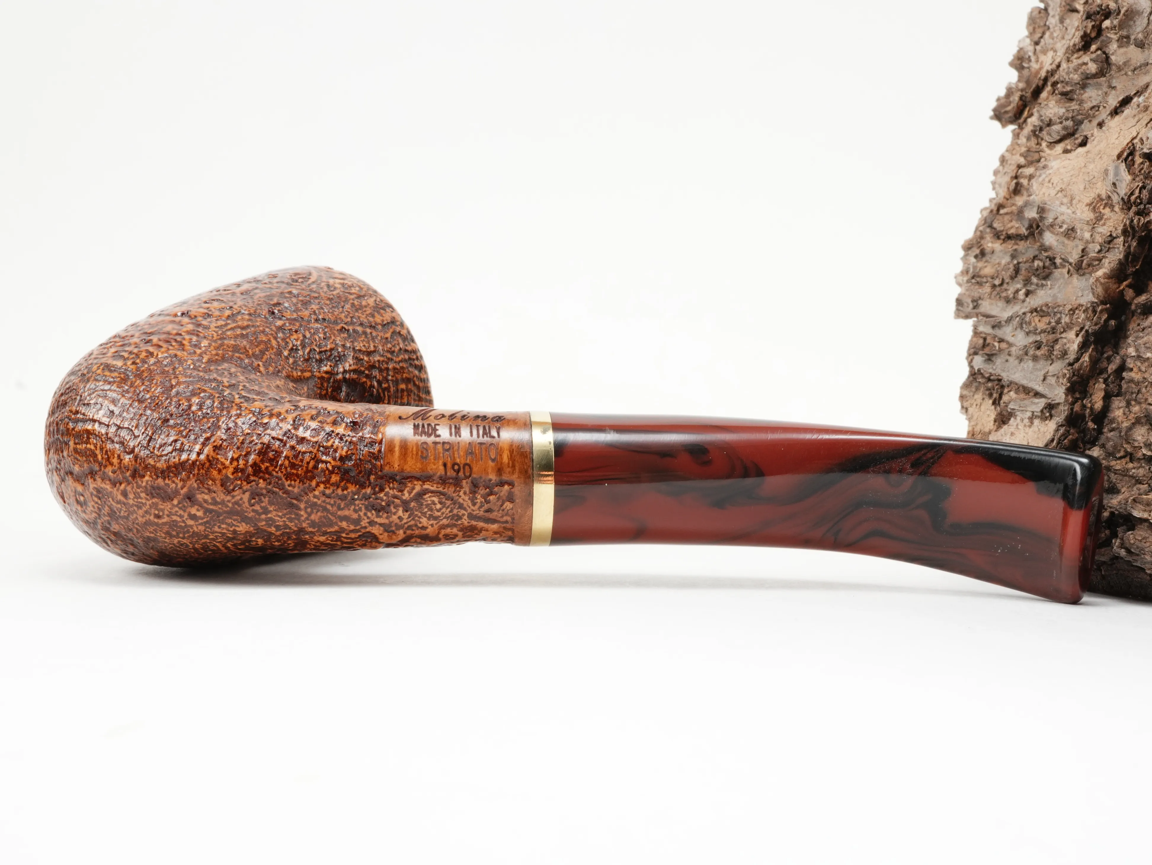 Molina Striato Pfeife sand braun 10 – Produktbild 7